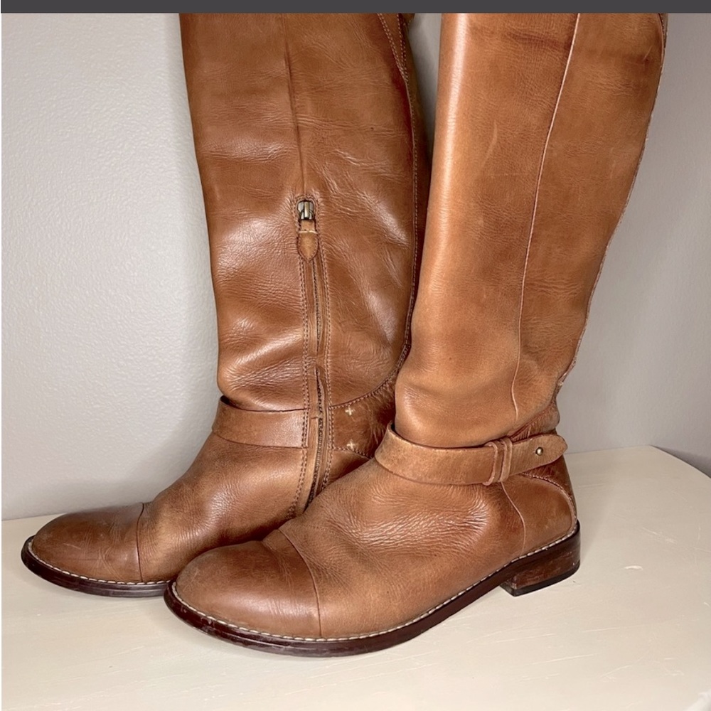 👢Halogen Leather Riding Boots-Size 6.5 - Picture 3 of 7
